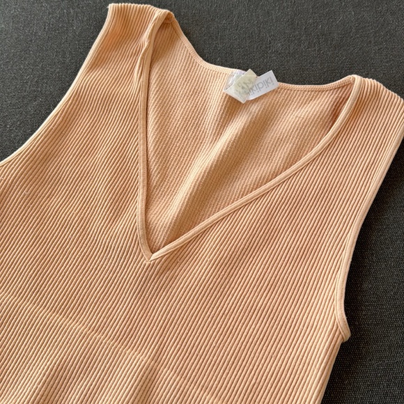 Nikibiki Tank Pale Orange OSFM - Picture 2 of 4